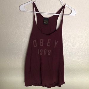Obey razor back tank